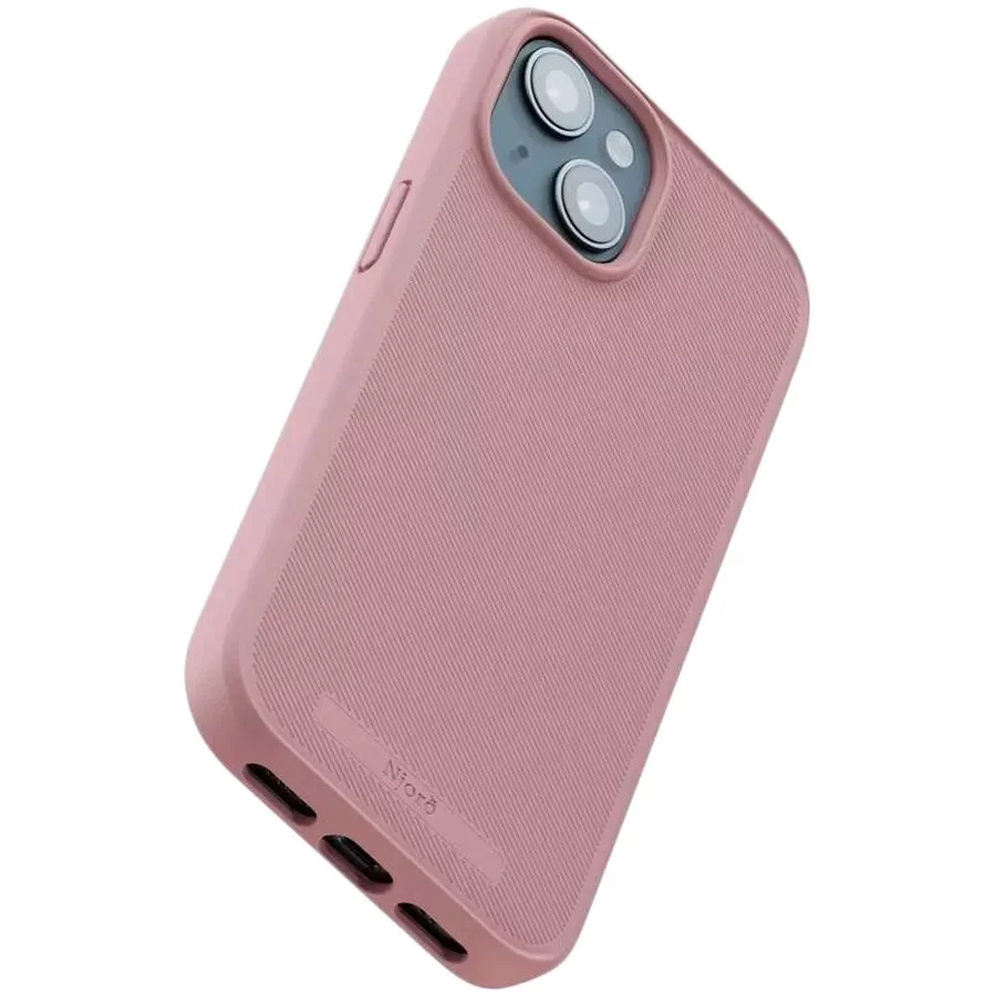 Husă Njord iPhone 15 MagSafe Pink Blush