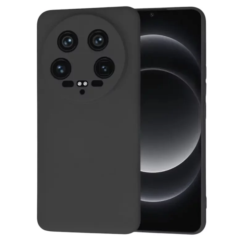 Husă Xcover Xiaomi 14 Ultra Liquid Silicone Black