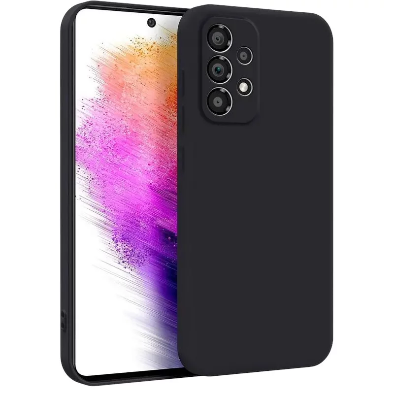 Husă Xcover Samsung Galaxy A53 Liquid Silicone Black