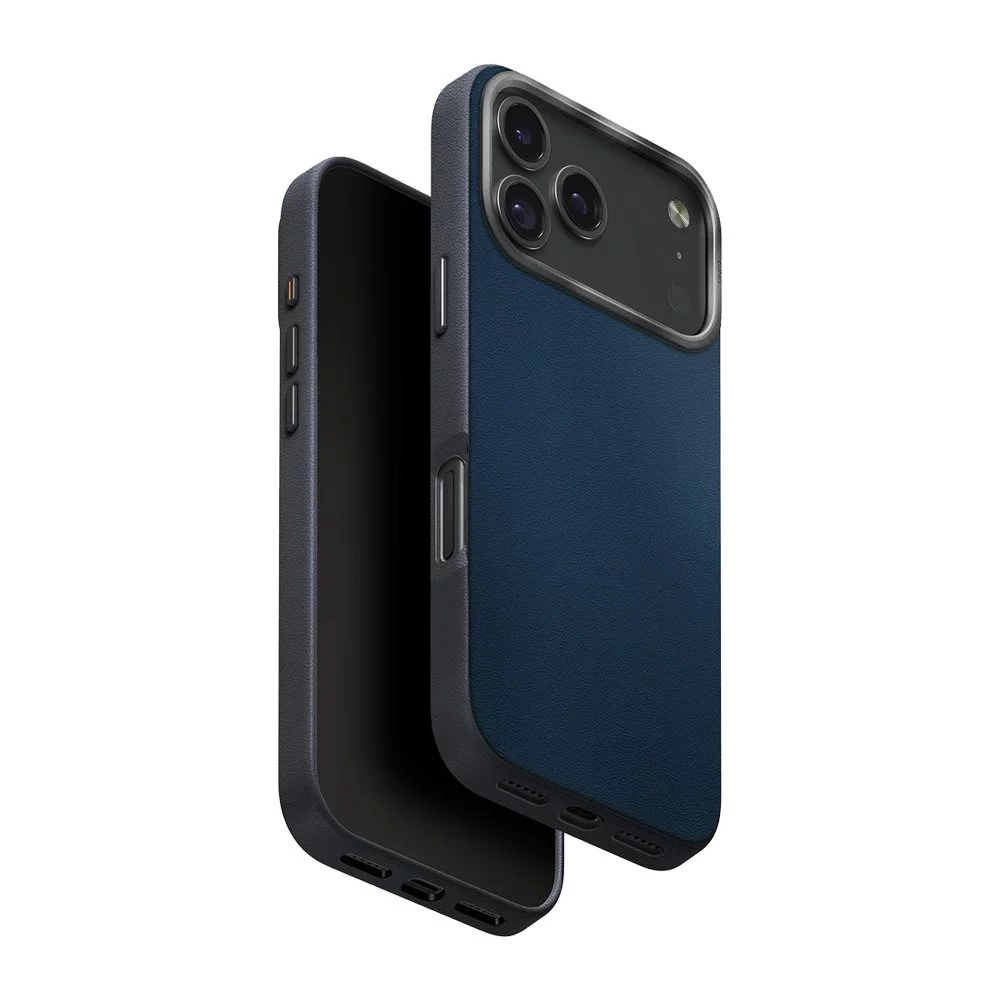 Чехол Uniq iPhone 17 Pro Hybrid MagClick Lyden DS, Steel Blue