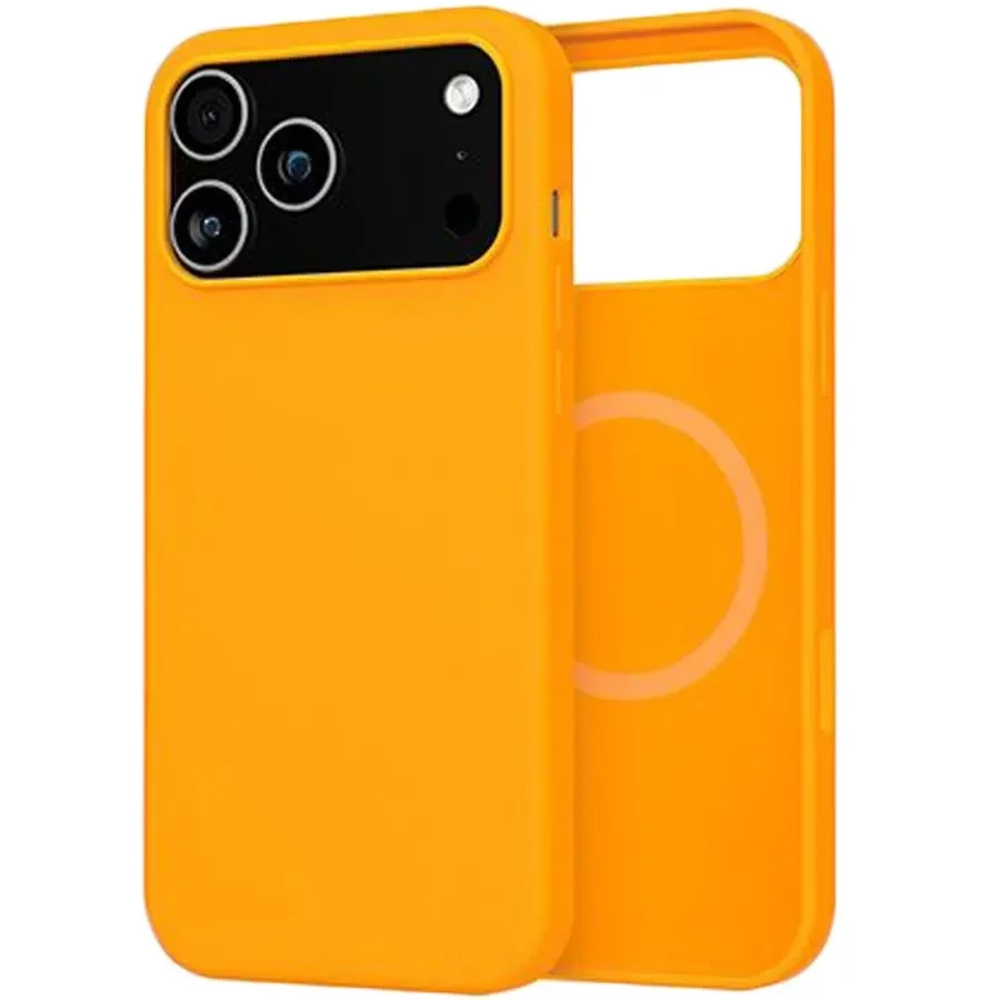 Husă MW Silicon MagSafe iPhone 17 Pro Max Orange