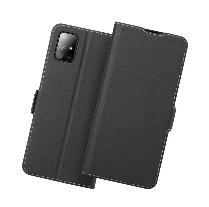 Husă Helmet Shell Flip Samsung A71, Black