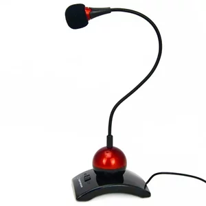 Microfon Esperanza EH130 (Black/Red)