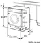 Встраиваемая стиральная машина SIEMENS WI14W442