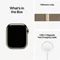 Ceas inteligent Apple Watch Series 8 45mm MNKP3 GPS + LTE Gold S. Steel Case