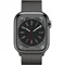 Ceas inteligent Apple Watch Series 8 41mm MNJM3 GPS + LTE Graphite S. Steel