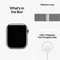 Умные часы Apple Watch Series 8 45mm MNKG3 GPS + LTE Silver S. Steel Case