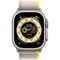 Ceas inteligent Apple Watch Ultra GPS + LTE 49mm MQFU3 Titanium Case Yellow/Beige Trail Loop - M/L