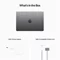 Ноутбук Apple MacBook Air 13.6" MLXX3 (2022) 8/512GB M2 Space Gray