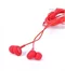 Сăști XO earphones S6 Candy music Red
