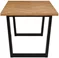 Стол для кухни Home Affaire 160x90x72.5 Black/Natural