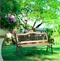 Садовая скамейка Sofotel Gardi Rose Wood, Black-Green