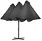 Садовый зонт Blumfeldt Twin Peaks Grey