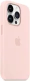 Чехол Original iPhone 14 Silicone Case with MagSafe Chalk Pink