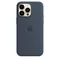 Husă Original iPhone 14 Pro Max Silicone Case with MagSafe Storm Blue
