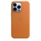 Husă Original iPhone 13 Pro Leather Case with MagSafe Golden Brown