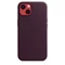 Husă Original iPhone 13 Leather Case with MagSafe Dark Chery