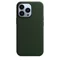 Husă Original iPhone 13 Pro Leather Case with MagSafe Sequoia Green