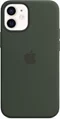 Husă Original iPhone 12/12 Pro Silicone Case with MagSafe Cypress Green