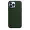 Чехол Original iPhone 13 Pro Max Leather Case with MagSafe Sequoia Green
