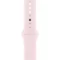 Ceas inteligent Apple Watch Series 9 GPS + LTE 45mm MRMK3 Light Pink Sport Band S/M