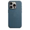 Husă Original iPhone 15 Pro FineWoven Case with MagSafe Pacific Blue