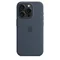Husă Original iPhone 15 Pro Silicone Case with MagSafe Storm Blue