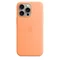Чехол Original iPhone 15 Pro Max Silicone Case Orange Sorbet
