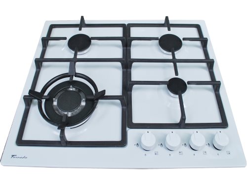 Plită pe gaz încorporabilă Tornado EN-6500 Turbo WH