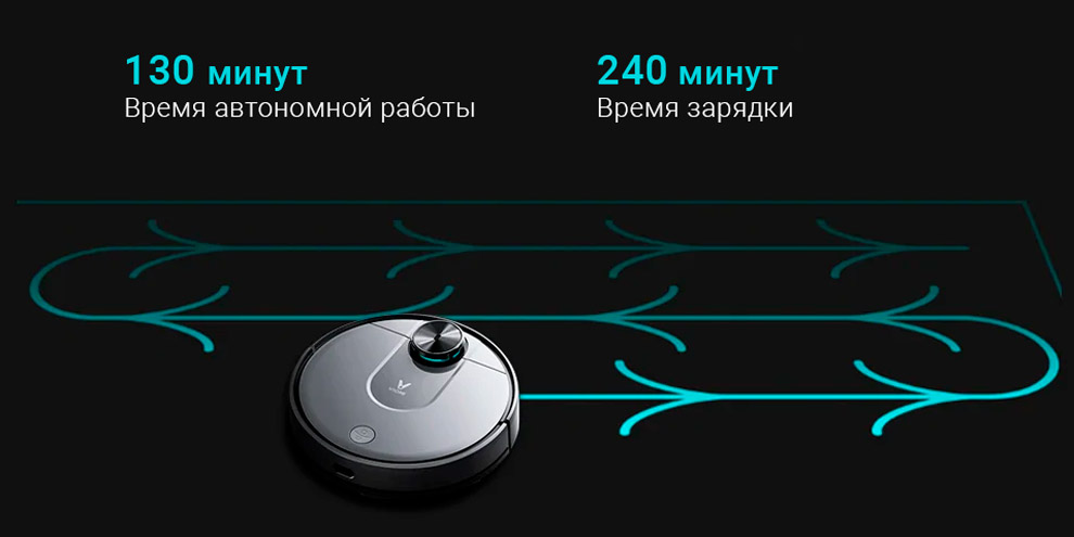 Робот-пылесос Xiaomi Viomi V2 Pro Robot Vacuum Cleaner