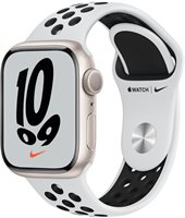 Ceas inteligent Apple Watch Nike Series 7 GPS 41mm MKN33 Starlight