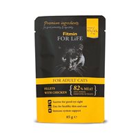 Корм для кошек Fitmin pouch adult chicken  85g * 28