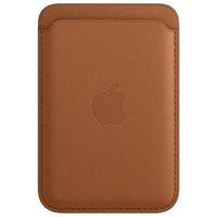Husa Portmoneu iPhone Leather wallet with MagSafe Brown
