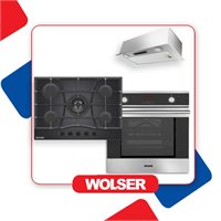 Комплект бытовой техники WOLSER BLACK+INOX 122495/123421/121863