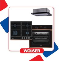 Комплект бытовой техники WOLSER Black 122449/122446/123477