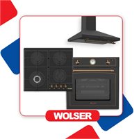 Комплект бытовой техники WOLSER Rustic Black 123423/123422/121570