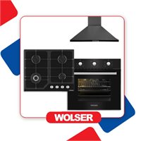 Комплект бытовой техники WOLSER Black 122811/121295/122910