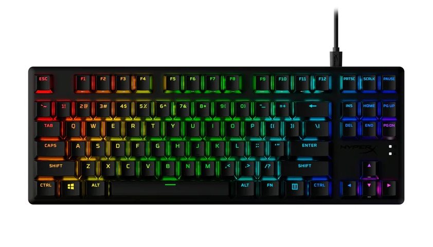 Клавиатура HYPERX Alloy Origins Core PBT Red