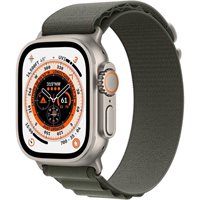 Умные часы Apple Watch Ultra GPS + LTE 49mm MNHJ3 Titanium Case with Green Alpine Loop - S