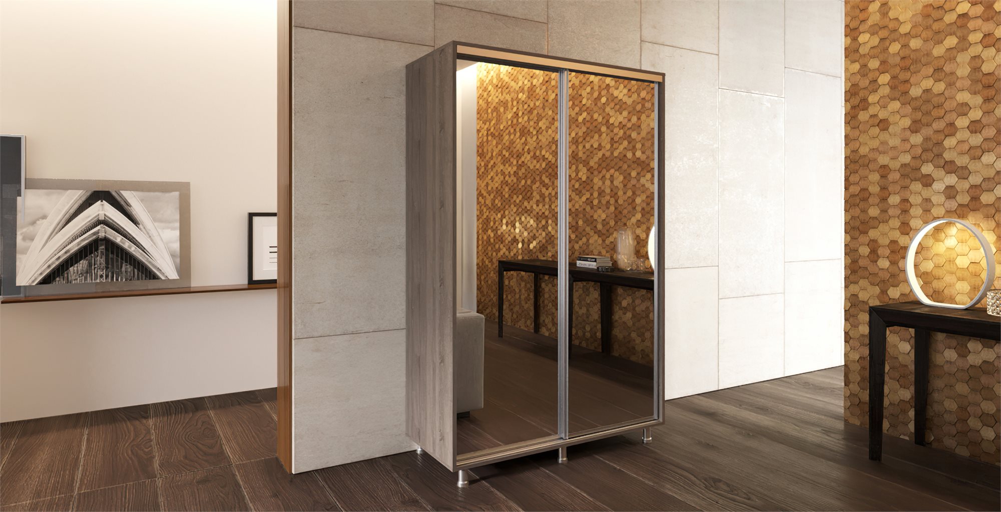 Шкаф купе PS Д-160 1.6 м