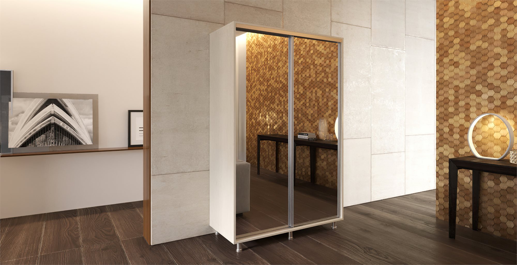 Шкаф купе PS Д-140 1.4 м