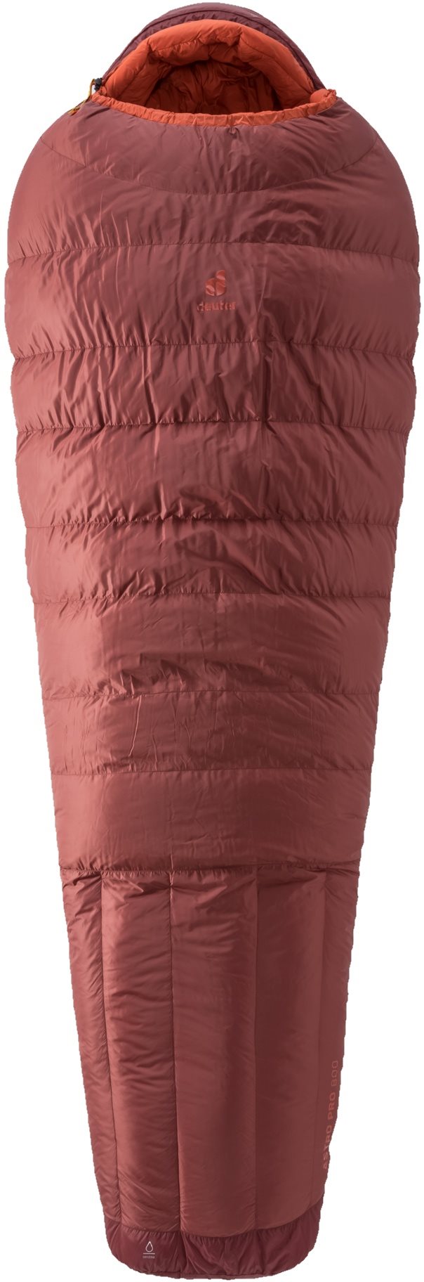 Спальный мешок Deuter Astro Pro 800 L Redwood, Paprika