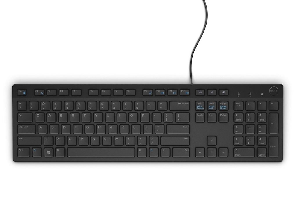 Клавиатура Dell KB216 RU Black