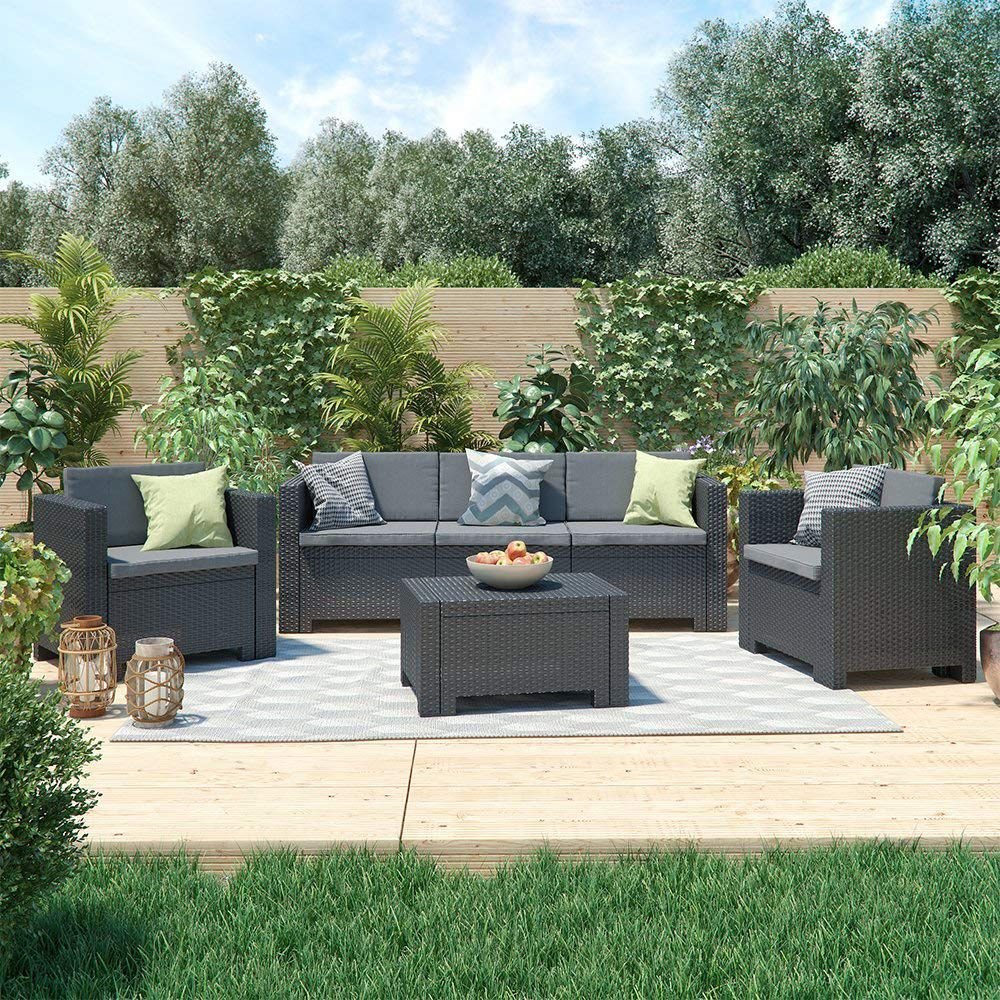 Комплект садовой мебели Bica Colorado 3 Graphite