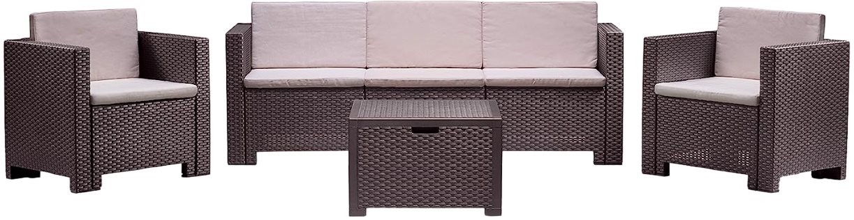 Комплект садовой мебели Bica Colorado 3 Brown