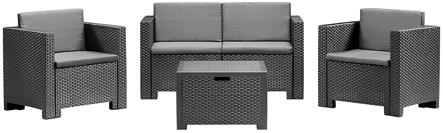 Комплект садовой мебели Bica Colorado 2 Graphite