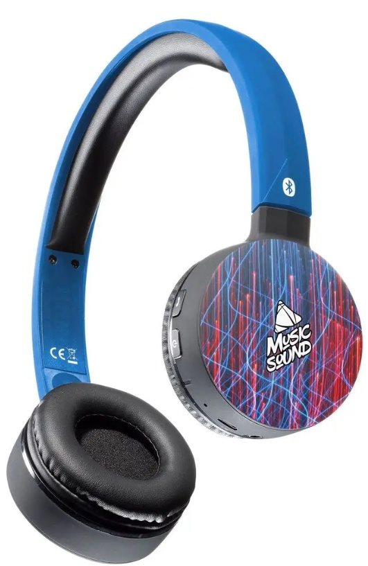 Наушники CellularLine MusicSound Blue