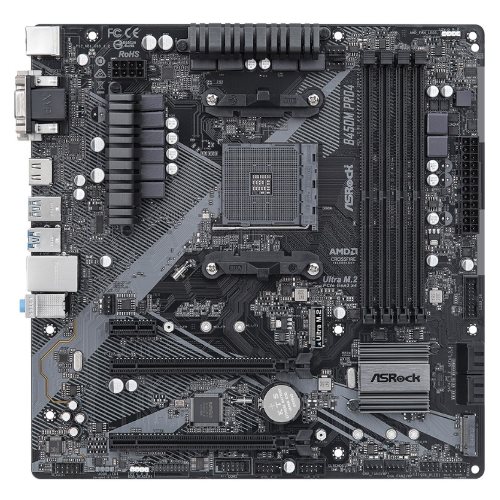 Материнская плата ASRock B450M PRO4 R2.0