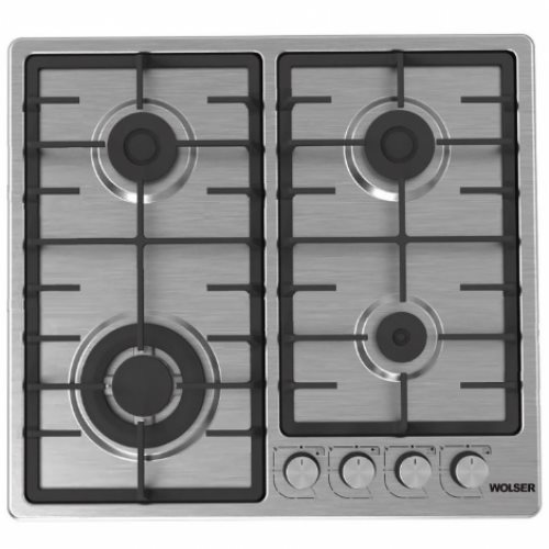 Варочная панель газовая Wolser WL-TR 6400 Turbo FFD Inox