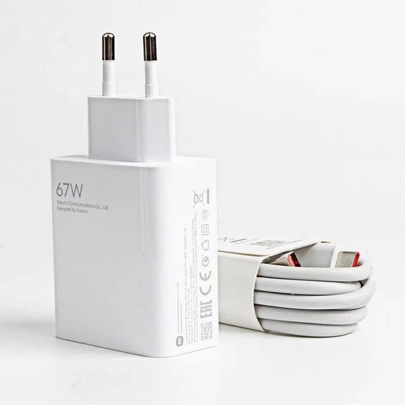 Зарядное устройство Xiaomi 67W GaN Charger 2C1A EU + Cablu Type-C